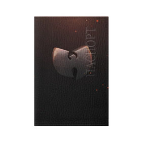 Обложка для паспорта матовая кожа с принтом Wu-tang Clan в Екатеринбурге, натуральная матовая кожа | размер 19,3 х 13,7 см; прозрачные пластиковые крепления | Тематика изображения на принте: gza | hip hop | rza | wu fam | ву танг клан | хип хоп