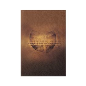 Обложка для паспорта матовая кожа с принтом Wu-Tang Clan в Екатеринбурге, натуральная матовая кожа | размер 19,3 х 13,7 см; прозрачные пластиковые крепления | wu tang