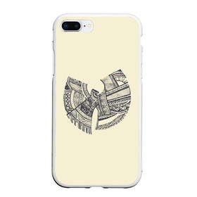 Чехол для iPhone 7Plus/8 Plus матовый с принтом Wu-Tang Clan в Екатеринбурге, Силикон | Область печати: задняя сторона чехла, без боковых панелей | wu tang