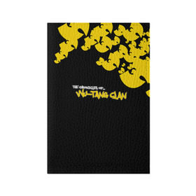 Обложка для паспорта матовая кожа с принтом Wu-Tang clan в Екатеринбурге, натуральная матовая кожа | размер 19,3 х 13,7 см; прозрачные пластиковые крепления | Тематика изображения на принте: wu tang