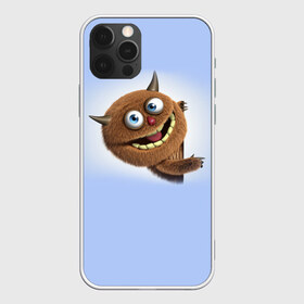 Чехол для iPhone 12 Pro Max с принтом Плюшевый чертёнок в Екатеринбурге, Силикон |  | дьявол | монстр | позитив | прикольные картинки | чёрт
