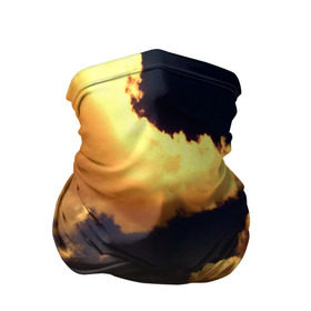 Бандана-труба 3D с принтом Mountains в Екатеринбурге, 100% полиэстер, ткань с особыми свойствами — Activecool | плотность 150‒180 г/м2; хорошо тянется, но сохраняет форму | горы | небо | облака | природа | пустыня
