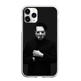 Чехол для iPhone 11 Pro матовый с принтом Marilyn Manson в Екатеринбурге, Силикон |  | звезда | знаменитость | музыка | мэрилин мэнсон | певец | рокер
