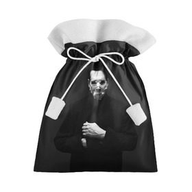 Подарочный 3D мешок с принтом Marilyn Manson в Екатеринбурге, 100% полиэстер | Размер: 29*39 см | звезда | знаменитость | музыка | мэрилин мэнсон | певец | рокер