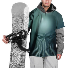 Накидка на куртку 3D с принтом Ктулху в Екатеринбурге, 100% полиэстер |  | cthulhu | ctulhu | осьминог
