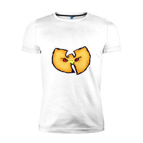 Мужская футболка премиум с принтом Wu-Tang Clan в Екатеринбурге, 92% хлопок, 8% лайкра | приталенный силуэт, круглый вырез ворота, длина до линии бедра, короткий рукав | gza | hip hop | rza | wu fam | ву танг клан | хип хоп