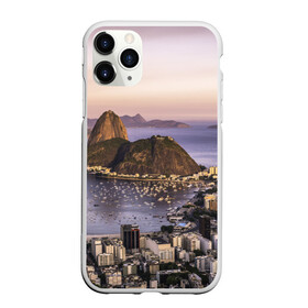 Чехол для iPhone 11 Pro матовый с принтом Рио (Бразилия) в Екатеринбурге, Силикон |  | brazil | rio de janeiro | бразилия | жара | каникулы | карнавал | мегаполис | отдых | отпуск | пляж | приключение | путешествие | рио де жанейро | туризм | футбол | южная америка