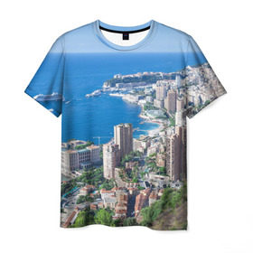 Мужская футболка 3D с принтом Монако в Екатеринбурге, 100% полиэфир | прямой крой, круглый вырез горловины, длина до линии бедер | europe | monaco | гламур | европа | загар | княжество | миллионеры | монако | отдых | отпуск | пляж | роскошь | солнце | средиземное море | туризм