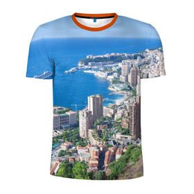 Мужская футболка 3D спортивная с принтом Монако в Екатеринбурге, 100% полиэстер с улучшенными характеристиками | приталенный силуэт, круглая горловина, широкие плечи, сужается к линии бедра | Тематика изображения на принте: europe | monaco | гламур | европа | загар | княжество | миллионеры | монако | отдых | отпуск | пляж | роскошь | солнце | средиземное море | туризм