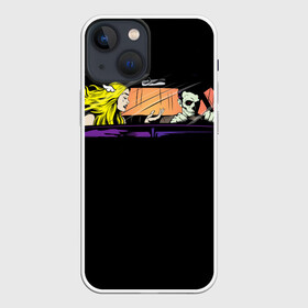 Чехол для iPhone 13 mini с принтом Blink 182 в Екатеринбурге,  |  | bored to death | california | блинк