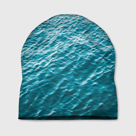 Шапка 3D с принтом Море в Екатеринбурге, 100% полиэстер | универсальный размер, печать по всей поверхности изделия | orca | sea | whale | вода | киты | косатки | лето | любовь | море | океан | отдых | пальмы | пляж | солнце