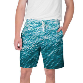 Мужские шорты 3D с принтом Море в Екатеринбурге,  полиэстер 100% | прямой крой, два кармана без застежек по бокам. Мягкая трикотажная резинка на поясе, внутри которой широкие завязки. Длина чуть выше колен | orca | sea | whale | вода | киты | косатки | лето | любовь | море | океан | отдых | пальмы | пляж | солнце