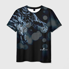 Мужская футболка 3D с принтом Howl в Екатеринбурге, 100% полиэфир | прямой крой, круглый вырез горловины, длина до линии бедер | counter strike | cs | howl | вой | кс