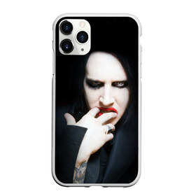 Чехол для iPhone 11 Pro матовый с принтом Marilyn Manson в Екатеринбурге, Силикон |  | звезда | знаменитость | музыка | мэрилин мэнсон | певец | рокер