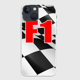 Чехол для iPhone 13 mini с принтом Формула 1 в Екатеринбурге,  |  | Тематика изображения на принте: f1 | formula 1 | авто | автогонки | автоспорт | спорткар | финиш