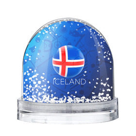 Снежный шар с принтом Исландия в Екатеринбурге, Пластик | Изображение внутри шара печатается на глянцевой фотобумаге с двух сторон | euro 2016