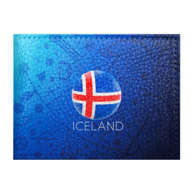 Обложка для студенческого билета с принтом Исландия в Екатеринбурге, натуральная кожа | Размер: 11*8 см; Печать на всей внешней стороне | euro 2016