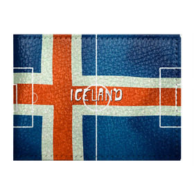 Обложка для студенческого билета с принтом Исландия в Екатеринбурге, натуральная кожа | Размер: 11*8 см; Печать на всей внешней стороне | euro 2016
