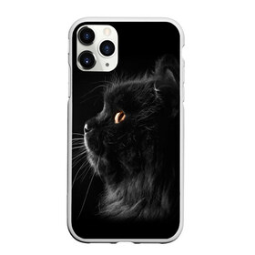 Чехол для iPhone 11 Pro Max матовый с принтом Милая кошечка в Екатеринбурге, Силикон |  | osfenemy | животное | животные | киса | кошечка | кошка | милая | мур | мяу | фото | черный