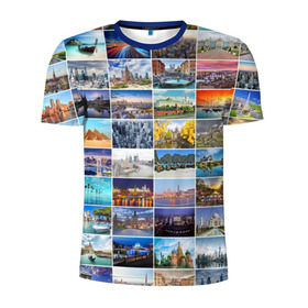 Мужская футболка 3D спортивная с принтом Страны мира (10х10) в Екатеринбурге, 100% полиэстер с улучшенными характеристиками | приталенный силуэт, круглая горловина, широкие плечи, сужается к линии бедра | Тематика изображения на принте: азия | берлин | вегас | венеция | воспоминания | города | достопримечательности | европа | египет | калифорния | каникулы | лондон | милан | москва | ностальгия | нью йорк | отдых | отпуск | память