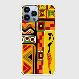 Чехол для iPhone 13 Pro Max с принтом АФРИКА | AFRICA в Екатеринбурге,  |  | орнамент | этнический | этно | яркий