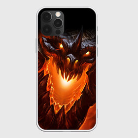 Чехол для iPhone 12 Pro Max с принтом Огнедышащий дракон в Екатеринбурге, Силикон |  | дракон | змей | монстр | огонь | пасть | пламя | прикольные картинки
