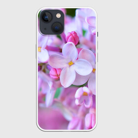 Чехол для iPhone 13 с принтом Сирень в Екатеринбурге,  |  | лепестки | прикольные картинки | цветочки | цветы