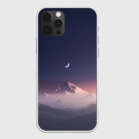 Чехол для iPhone 12 Pro Max с принтом Ночное небо в Екатеринбурге, Силикон |  | mountains | sky | space | астрономия | горы | космос | небо | ночное небо