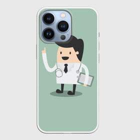 Чехол для iPhone 13 Pro с принтом Доктор в Екатеринбурге,  |  | doctor | house md | md | врач | дантист | доктор | мед работник | медецина | медик | хирург