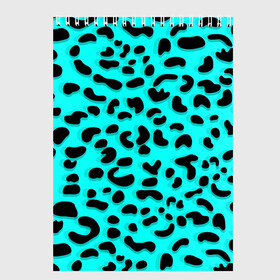 Скетчбук с принтом Леопард в Екатеринбурге, 100% бумага
 | 48 листов, плотность листов — 100 г/м2, плотность картонной обложки — 250 г/м2. Листы скреплены сверху удобной пружинной спиралью | Тематика изображения на принте: sea | summer | африка | вода | джунгли | зебра | леопард | лето | море | океан | пляж | полосы | принт | тигр