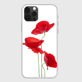 Чехол для iPhone 12 Pro Max с принтом Маки в Екатеринбурге, Силикон |  | field | flowers | poppies | poppy | red | wild | красные | мак | маки | поле | полевые | цветы