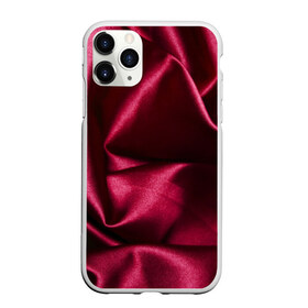 Чехол для iPhone 11 Pro Max матовый с принтом Текстура в Екатеринбурге, Силикон |  | бордовый | роза | текстура | ткань | узор | цвет