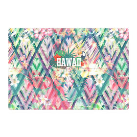 Магнитный плакат 3Х2 с принтом HAWAII 5 в Екатеринбурге, Полимерный материал с магнитным слоем | 6 деталей размером 9*9 см | Тематика изображения на принте: hawaii | гаваи | лето | океан | отдых | пальмы | пляж | серф