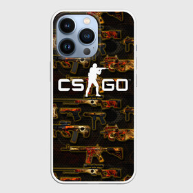 Чехол для iPhone 13 Pro с принтом CS GO в Екатеринбурге,  |  | Тематика изображения на принте: cs | cs go | csgo | go | го | контр страйк | контра | кс | кс го | ксго | спецназ | террористы