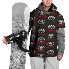 Накидка на куртку 3D с принтом Toyota в Екатеринбурге, 100% полиэстер |  | тайота