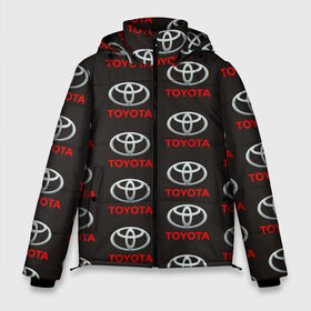 Мужская зимняя куртка 3D с принтом Toyota в Екатеринбурге, верх — 100% полиэстер; подкладка — 100% полиэстер; утеплитель — 100% полиэстер | длина ниже бедра, свободный силуэт Оверсайз. Есть воротник-стойка, отстегивающийся капюшон и ветрозащитная планка. 

Боковые карманы с листочкой на кнопках и внутренний карман на молнии. | тайота