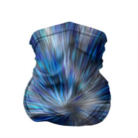 Бандана-труба 3D с принтом Синие узоры в Екатеринбурге, 100% полиэстер, ткань с особыми свойствами — Activecool | плотность 150‒180 г/м2; хорошо тянется, но сохраняет форму | абстракция | арт | новые узоры | рисунок | синие узор | текстура | темные | узоры