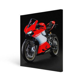 Холст квадратный с принтом Ducati в Екатеринбурге, 100% ПВХ |  | Тематика изображения на принте: ducati | мото | мотоцикл | скорость