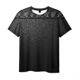 Мужская футболка 3D с принтом Джинсовый в Екатеринбурге, 100% полиэфир | прямой крой, круглый вырез горловины, длина до линии бедер | джинс | джинсовый