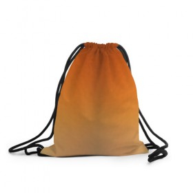 Рюкзак-мешок 3D с принтом Fox Triangle в Екатеринбурге, 100% полиэстер | плотность ткани — 200 г/м2, размер — 35 х 45 см; лямки — толстые шнурки, застежка на шнуровке, без карманов и подкладки | геометрия | оранжевый | полигон | рыжий | треугольник
