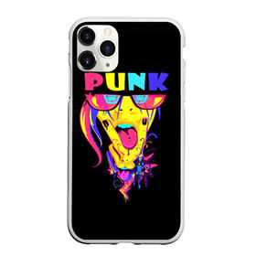 Чехол для iPhone 11 Pro матовый с принтом Punk в Екатеринбурге, Силикон |  | молодёжь | панки | прикол | субкультура | хиппи | цвет