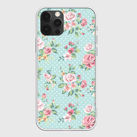 Чехол для iPhone 12 Pro Max с принтом Цветы ретро 1 в Екатеринбурге, Силикон |  |   | винтаж | прованс | роза | роспись | узор | цветок | цветы