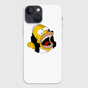 Чехол для iPhone 13 mini с принтом Гомер симпсон в Екатеринбурге,  |  | simpsons | гомер | симпсон | симпсоны
