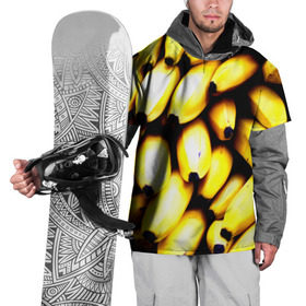 Накидка на куртку 3D с принтом Бананы в Екатеринбурге, 100% полиэстер |  | Тематика изображения на принте: еда | желтый | фрукты
