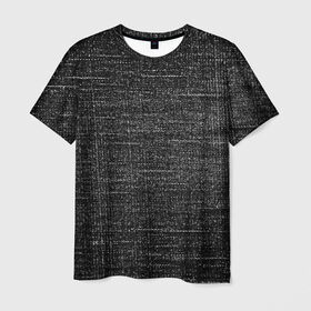 Мужская футболка 3D с принтом Джинсовый стиль в Екатеринбурге, 100% полиэфир | прямой крой, круглый вырез горловины, длина до линии бедер | Тематика изображения на принте: джинсы | потертые | текстуры