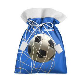 Подарочный 3D мешок с принтом Футбол в Екатеринбурге, 100% полиэстер | Размер: 29*39 см | ball | flag | gate | goal | net | russia | sky | soccer | ворота | гол | мяч | небо | россия | сетка | триколор | футбол | футбольный мяч