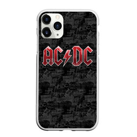 Чехол для iPhone 11 Pro матовый с принтом AC DC в Екатеринбурге, Силикон |  | ac dc | acdc | rock | ангус янг | рок