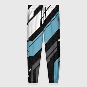 Женские брюки 3D с принтом cs:go - Vulcan 2.0 Style (Вулкан) в Екатеринбурге, полиэстер 100% | прямой крой, два кармана без застежек по бокам, с мягкой трикотажной резинкой на поясе и по низу штанин. В поясе для дополнительного комфорта — широкие завязки | cs | csgo | vulcan | вулкан | го | кс