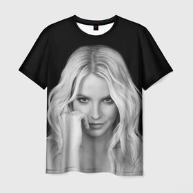 Мужская футболка 3D с принтом Бритни Спирс в Екатеринбурге, 100% полиэфир | прямой крой, круглый вырез горловины, длина до линии бедер | britney spears | звезда | знаменитость | музыка | певица