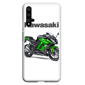 Чехол для Honor 20 с принтом Kawasaky Ninja 1000 в Екатеринбурге, Силикон | Область печати: задняя сторона чехла, без боковых панелей | Тематика изображения на принте: kawasaky